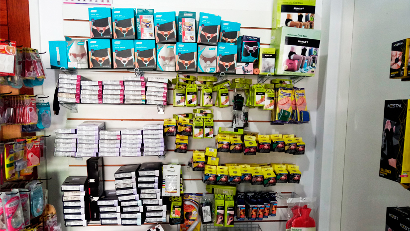 Fundas para hérnia, Meias Terapêuticas, Fita Kinesio