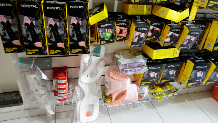 Colares cervicais e produtos de suporte